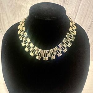 LF Jewelry Oversized Link Gold Statement Necklace